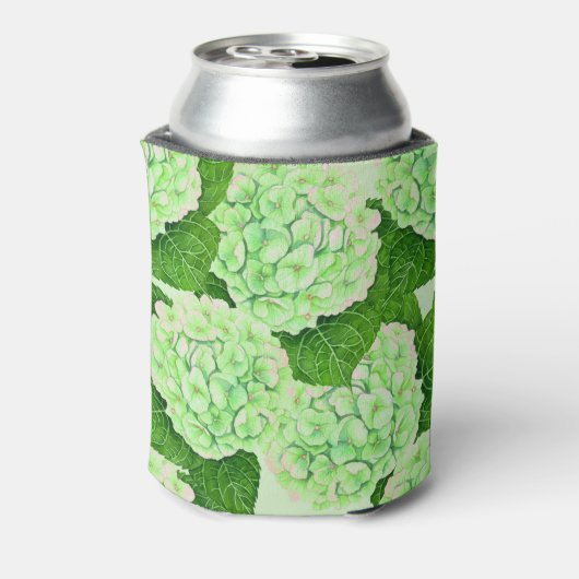 Rafraîchisseur Pour Canette Motif d'aquarelle Hydrangea (Can Dos)