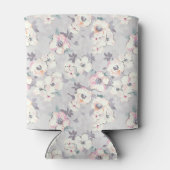 Rafraîchisseur Pour Canette Motif d'aquarelle rose doux (Dos)