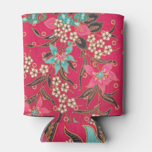 Rafraîchisseur Pour Canette Motif d'art batik indonésien (Dos)