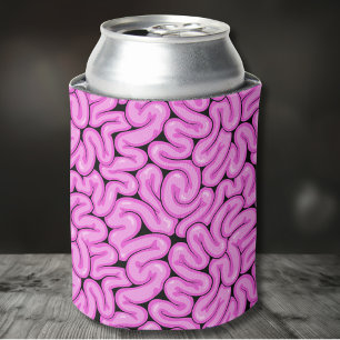 Rafraîchisseur Pour Canette Motif de cerveau de zombie