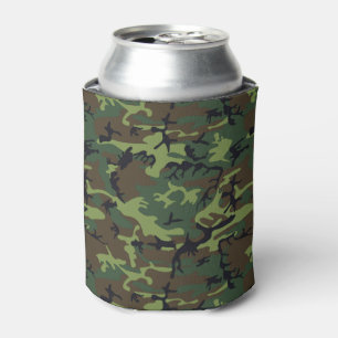RAFRAÎCHISSEUR POUR CANETTE MOTIF DE CHASSE CAMOFLAGE