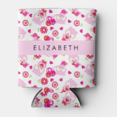 Rafraîchisseur Pour Canette Motif De Chouettes, Chouettes Mignonnes, Chouettes (Devant)