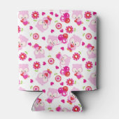 Rafraîchisseur Pour Canette Motif De Chouettes, Chouettes Mignonnes, Chouettes (Dos)