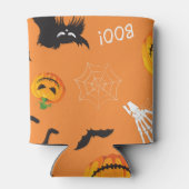 Rafraîchisseur Pour Canette Motif de Citrouille de chat Ghost Halloween (Dos)