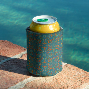 Rafraîchisseur Pour Canette Motif de couleurs de rayon de soleil doré du Sud-O
