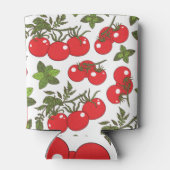 Rafraîchisseur Pour Canette Motif de cuisine sans couture Tomato Basil (Dos)