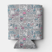 Rafraîchisseur Pour Canette Motif de dessin dentaire (Dos)