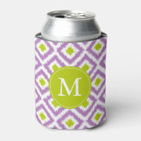 Motif de diamants Ikat violet monogramme