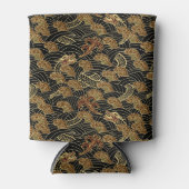 Rafraîchisseur Pour Canette Motif de dragon de mer Oriental (Devant)