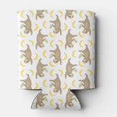 Rafraîchisseur Pour Canette Motif de fentes et bananes (Dos)