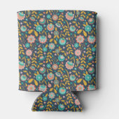 Rafraîchisseur Pour Canette Motif de fleurs d'art populaire (Dos)