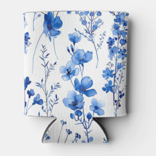 Rafraîchisseur Pour Canette Motif de fleurs sauvages en papier français - Conc