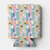 Rafraîchisseur Pour Canette Motif de forme d'aquarelle Abstraite (Dos)