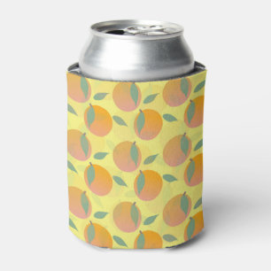 Rafraîchisseur Pour Canette Motif de fruit orange pêche rose