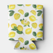 Rafraîchisseur Pour Canette Motif de fruits aux citrons jaunes (Dos)