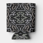 Rafraîchisseur Pour Canette Motif de grunge de flèche abstraite et pastels dou (Devant)