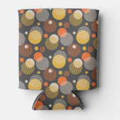 Rafraîchisseur Pour Canette Motif de la bande de points Polka (Devant)