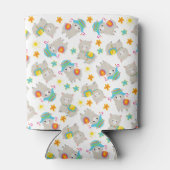 Rafraîchisseur Pour Canette Motif De Llamas, Cute Llamas, Alpacas, Fleurs (Dos)