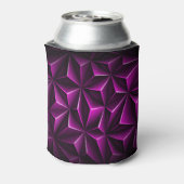 Rafraîchisseur Pour Canette Motif de luxe Polygonal Dark Magenta (Can Dos)