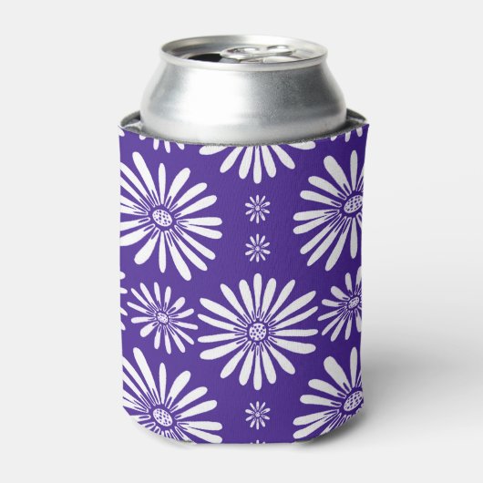 Rafraîchisseur Pour Canette Motif de marmite violet blanc peut refroidir (Can devant)