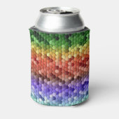 Rafraîchisseur Pour Canette Motif de mosaïque arc-en-ciel (Can Dos)