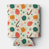 Rafraîchisseur Pour Canette Motif de Noël rétro et cadeau (Dos)