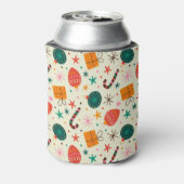 Rafraîchisseur Pour Canette Motif de Noël rétro et cadeau (Can Dos)