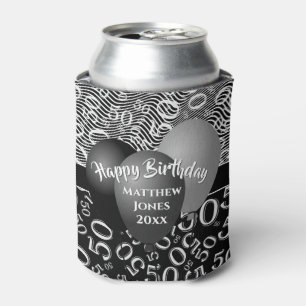 Rafraîchisseur Pour Canette Motif de nombre de joyeux anniversaire