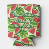 Rafraîchisseur Pour Canette Motif de pastèque (Dos)