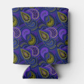 Rafraîchisseur Pour Canette Motif de pois abstrait de concombres turcs (Dos)