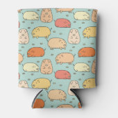 Rafraîchisseur Pour Canette Motif de porc à menthe (Devant)