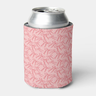 Rafraîchisseur Pour Canette Motif de ruban sans couture en rose charme et thé