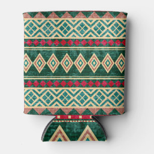 Rafraîchisseur Pour Canette Motif de style africain géométrique Abstrait