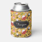 Rafraîchisseur Pour Canette Motif de sushi jaune Kawaii (Can Dos)