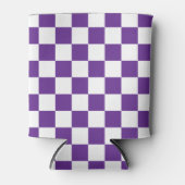 Rafraîchisseur Pour Canette motif de tableau de bord violet et blanc (Devant)