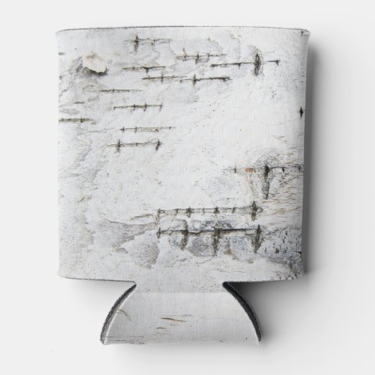 Rafraîchisseur Pour Canette motif d'écorce de bouleau peut confortable (Devant)