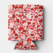 Rafraîchisseur Pour Canette Motif Des Coeurs, Coeurs Rouges, Amour (Dos)