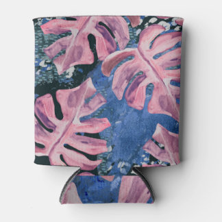 Rafraîchisseur Pour Canette Motif d'été de l'aquarelle Tropical Grunge