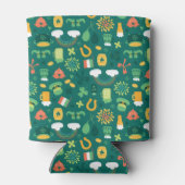 Rafraîchisseur Pour Canette Motif d'icône irlandais mignon (Dos)