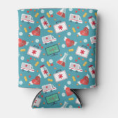 Rafraîchisseur Pour Canette Motif d'icône Médicale (Devant)