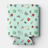 Rafraîchisseur Pour Canette Motif d'icône Médicale (Dos)