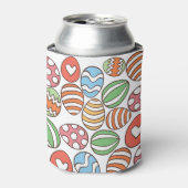 Rafraîchisseur Pour Canette Motif d'oeufs de Pâques peut refroidir - vacances  (Can devant)