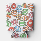 Rafraîchisseur Pour Canette Motif d'oeufs de Pâques peut refroidir - vacances  (Devant)