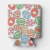 Rafraîchisseur Pour Canette Motif d'oeufs de Pâques peut refroidir - vacances  (Dos)