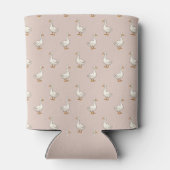 Rafraîchisseur Pour Canette Motif d'oie blanche mignonne (Dos)