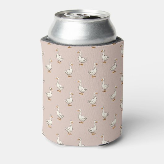 Rafraîchisseur Pour Canette Motif d'oie blanche mignonne (Can Dos)