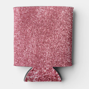 Rafraîchisseur Pour Canette Motif d'or Rose de Parties scintillant rose