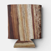 Rafraîchisseur Pour Canette Motif du grain de bois (Dos)