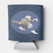 Rafraîchisseur Pour Canette Motif du mal du chat (Dos)