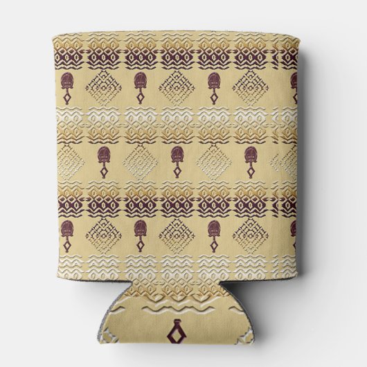 Rafraîchisseur Pour Canette Motif ethnique afro-ethnique tribal. peut refroidi (Dos)